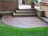 Paver and Raised Patios