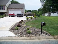 Wilson Flower Bed Design/Install