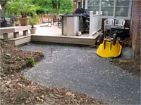 Paver and Raised Patios